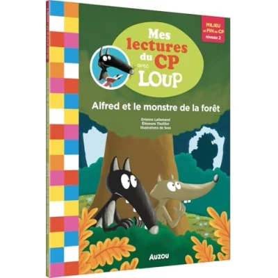 Image de MES LECTURES DU CP AVEC LOUP ALFRED ET LE MONSTRE DE LA FORÊT Livre d’occasion Correct