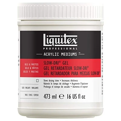 Image de Liquitex Additif Médium Gel Retardateur Epais Slow Dri Flacon 473ml