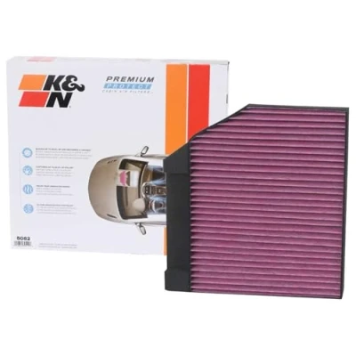 Image de K&amp;N Filters DVF5082 Filtre d&#039;habitacle à charbon actif 259 40 carré(e) MERCEDES BENZ: Classe C Berline, E GLC SUV