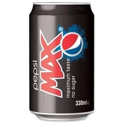 Image de Pepsi Max A01100 Lot de 24 boîtes à boisson gazeuse 330 ml