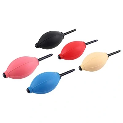 Image de Souffleur de boule d&#039;air silicium doux, faux séchoir cils Extensions professionnels Greffage sec pour le séchage Extension Colle Adhésif(Rose)