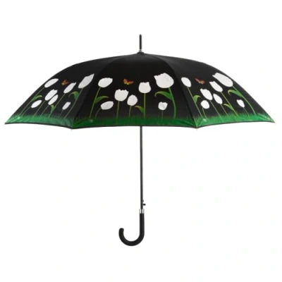 Image de Esschert Design TP367 Parapluie tulipe changeant de couleur