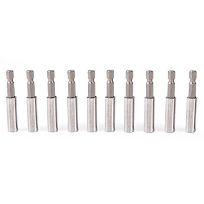 Image de tournevis Bit Holder 10Pcs magnétique extension Drill Socket 1/4&quot; Hex Power Tools