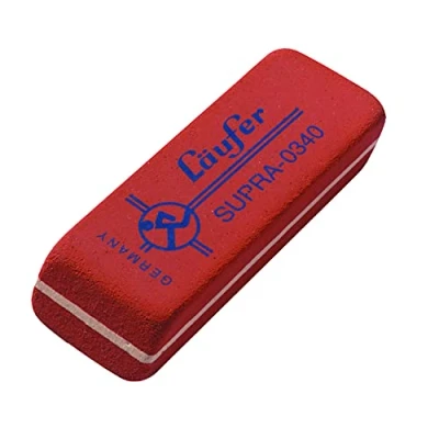 Image de Läufer 00340 Supra 0340 Gomme en caoutchouc Rouge