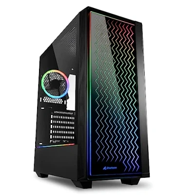 Image de Sharkoon RGB LIT 200 Midi Tower Noir