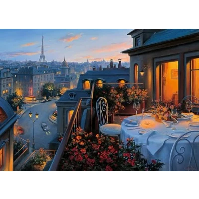 Image de Ravensburger Paris Balcony Puzzle, 12000656, Multicolore