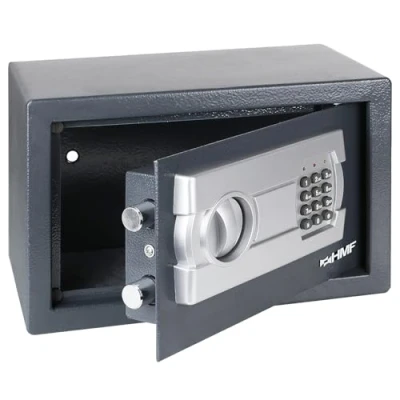 Image de HMF 4612112 coffre fort, fort à poser avec serrure électronique, 31 x 20 cm, anthracite