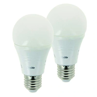 Image de Xanlite Lot De 2 Ampoules LED A60 Culot E27 Ampoule Angle D&#039;Éclairage 180 11W Équivalant 75W Lumière Blanc Neutre PACK2EE1055GCW