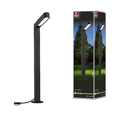 Image de Paulmann 94547 luminaire d&#039;extérieur LED Plug &amp; Shine borne Lumineuse Ito Vertical IP65 INCL. 1x6 W Anthracite métal synthétique 3000 K, 6
