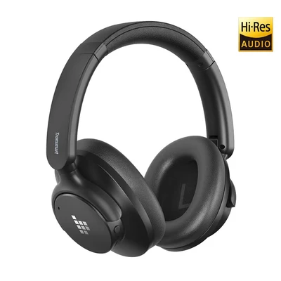 Image de Tronsmart Casque pliable sans fil Bluetooth Sounfii Q20, suppression active du bruit, 50 heures de
