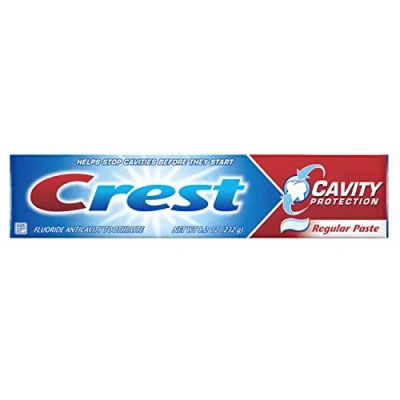 Image de Crest Cavity Protection Toothpaste Regular, 8.2 oz (Pack of 3) by