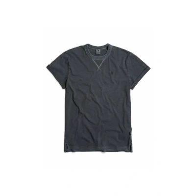 Image de G STAR Tshirt basique, Homme, Taille: Small, Dk black gd