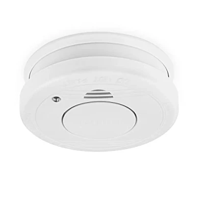 Image de Smartwares détecteur de fumée Capteur Optique Durée Vie : 10 Ans Pile remplaçable 1 an Bouton Test 85 DB 10.044.62
