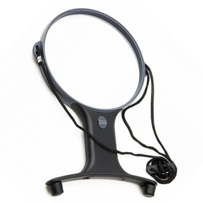 Image de Loupe murale Carson 2x130mm HF 66 avec LED