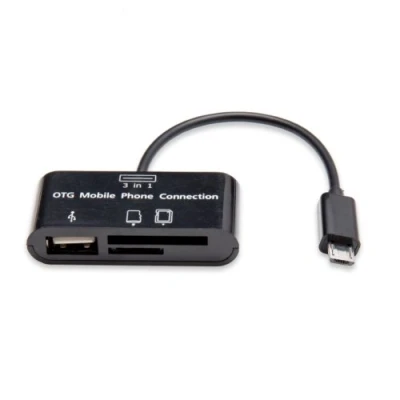 Image de Lecteur multicartes OTG avec port USB SMART M1 Connectland