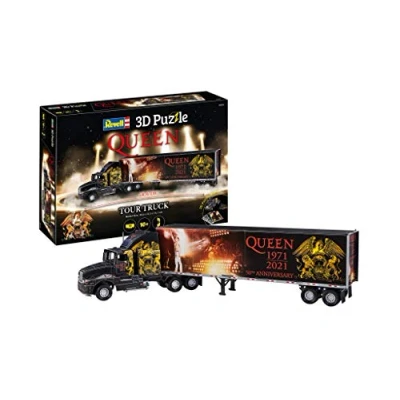Image de Revell 3D Puzzles 00230 Camion Tournée Queen 50è Anniversaire à Construire Puzzle 3D, 230