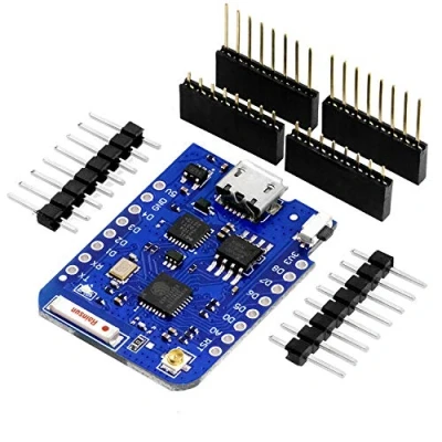 Image de AZDelivery D1 Mini Pro Compatible avec Arduino incluant Un Ebook!