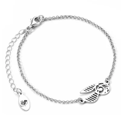 Image de HARRY POTTER Bracelet à breloques Vif d&#039;or en Argent sterling, taille unique, sterling