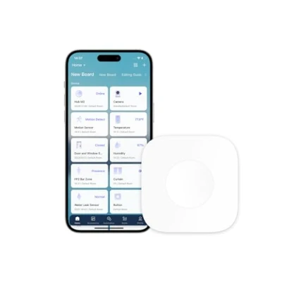 Image de AQARA Interrupteur sans Fil Intelligent, Nécessite Hub, Connexion Zigbee, Bouton de Commande Polyvalent à 3 Voies pour Appareils Domestiques Intelligents, Compatible avec Apple HomeKit, IFTTT