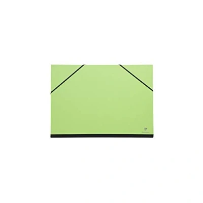 Image de Clairefontaine 144704C Un carton à dessin fermeture élastiques 37x52 cm, Vert