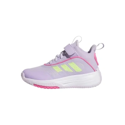 Image de adidas Mixte Enfant Ownthegame 3.0 Shoes Chaussures de Basket Ball, Poudre Citron Lucide Lavande glacée Prune, 36 EU