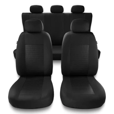 Image de Mossa Housses de siège adaptées pour Citroen C3 I, II, III (2002 2019) Housse Siege Voiture universelles Couverture MD 1