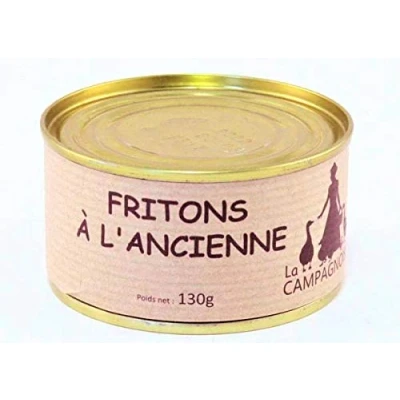 Image de Lot de 2 boîtes Friton à l’Ancienne La Campagnoise 130g / DIRECT PRODUCTEUR