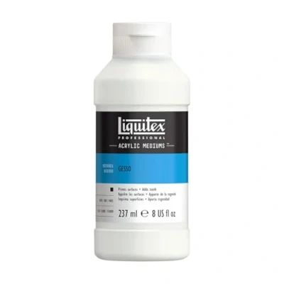 Image de Liquitex Additif Gesso Blanc Flacon 237ml