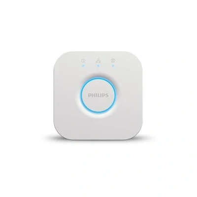 Image de Philips Hue Bridge 2.0 : Hub Central de Contrôle d&#039;Éclairage Intelligent, fonctionne avec Alexa, Google Assistant &amp; Apple HomeKit, Commande Intuitive par l&#039;application connectée