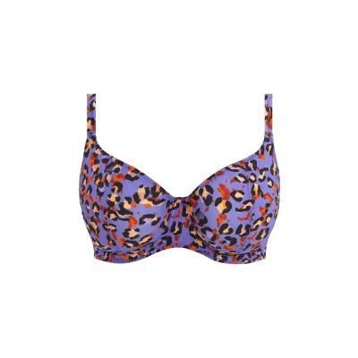 Image de Freya Santiago Nights Haut de bikini, Femme, Taille: 80G, Leopard