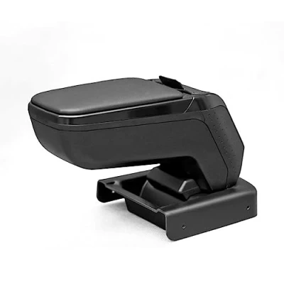 Image de Accoudoir spécifique Noir Armster 2 pour Mini II (07 14). Avec compartiment de rangement et rabattable.