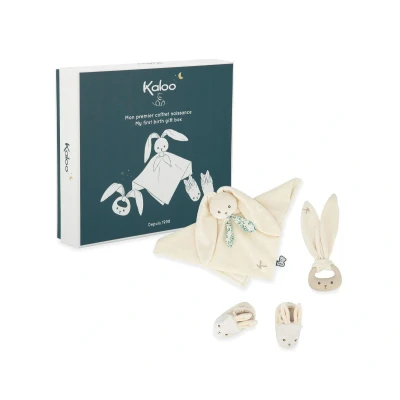 Image de Mon Premier Coffret Cadeau de Naissance Crème Personnalisable