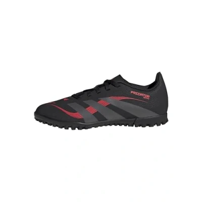 Image de adidas Performance Predator CLUB TF Unisex Chaussures de foot multicrampons pour enfants, Taille: 30.5, Core black/grey four/lucid red
