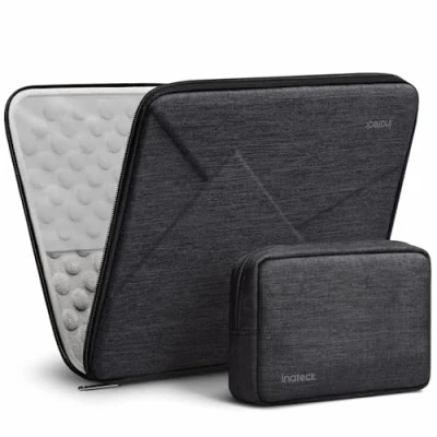 Image de Inateck Housse Antichoc 13,3 Pouces Compatible avec MacBook Pro 14 M3 2023, 13&#039;&#039; Air 2012 2017, 2015