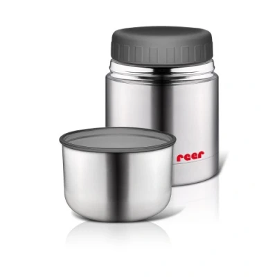 Image de Reer 90430 Réchaud en acier inoxydable pour aliments avec tasse, 350 ml