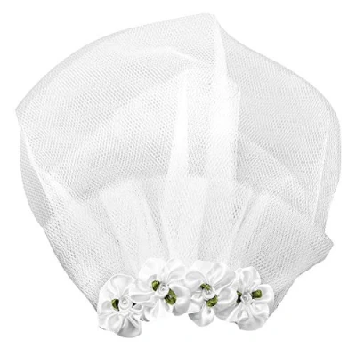 Image de Folany Voile pour Animaux de Compagnie, Chien, Beau Mariage Compagnie Petits Chiens Taille Moyenne(S Number)