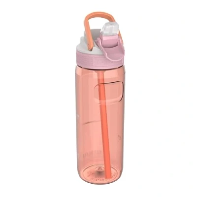 Image de KAMBUKKA Gourde avec Paille Modèle Lagoon Crisp Blue 750 ML Imperméable résistante aux Taches et odeurs Durable Chocs Passe au Lave Vaisselle