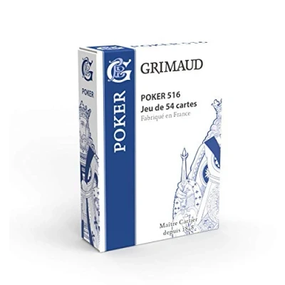 Image de Grimaud Origine Poker 516 US Jeu de Cartes