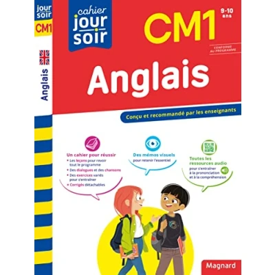 Image de Anglais CM1 Cahier Jour Soir: Conçu et recommandé par les enseignants