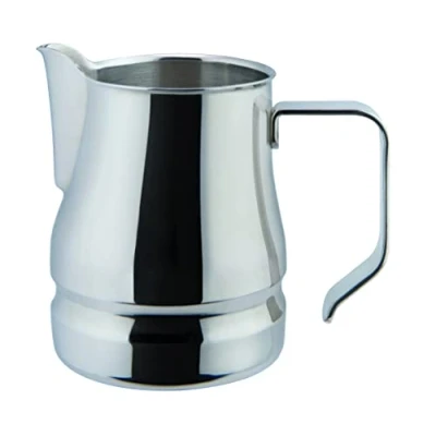 Image de ILSA Pichet à lait évolution pour cappuccino et latte art inox 18/10 6 tasses capacité 50 cl