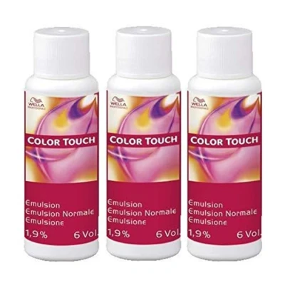 Image de Teinture permanente Color Touch Emulsion 1,9% 6 Vol Wella 1.9% (60 ml)