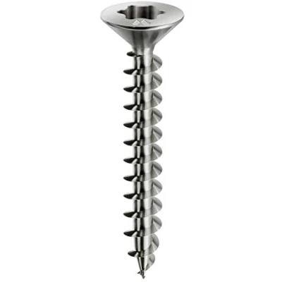 Image de Vis à bois Panelvit Torx MUSTAD TX20 tête fraisée 4.0x30 Filetage total Boite de 500 PVACXP400300C8C