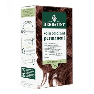Image de Herbatint Soin Colorant Permanent 5R Chatain Clair Cuivre 170ml