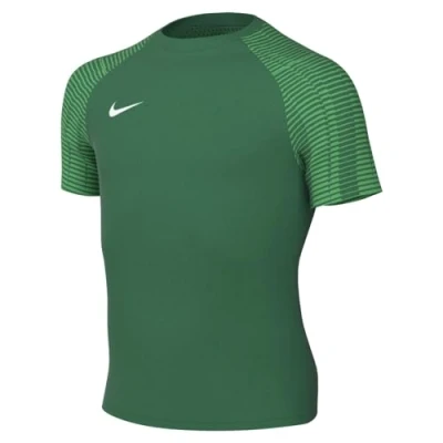 Image de Nike Soccer Jersey Y NK DF Academy JSY SS, Pine Green/Hyper Verde/White, DH8369 302, XL