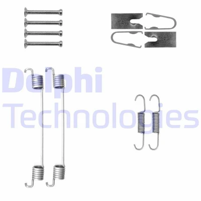 Image de DELPHI LY1430 Kit d&#039;accessoires, mâchoire de frein RENAULT: TWINGO 2, DACIA: Sandero I