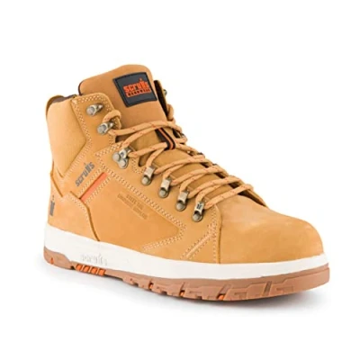 Image de Scruffs Nevis Bottes de sécurité Tan Bottines, Peau, Size 7/41