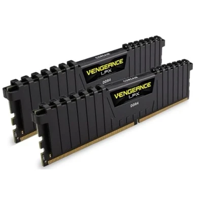 Image de Corsair Vengeance LPX 8Go (2x4Go) DDR4 2400MHz C16 XMP 2.0 Kit de Mémoire Haute Performance Noir