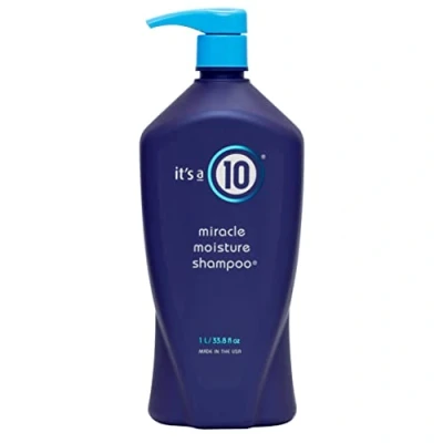 Image de Audio Technica It&#039;s a 10 Miracle Moisture Shampoo (33.8 oz) Bouchon d&#039;oreille 3 Centimeters Noir (Schwarz)