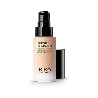 Image de KIKO Milano Unlimited Foundation 2R Fond De Teint Fluide Longue Tenue