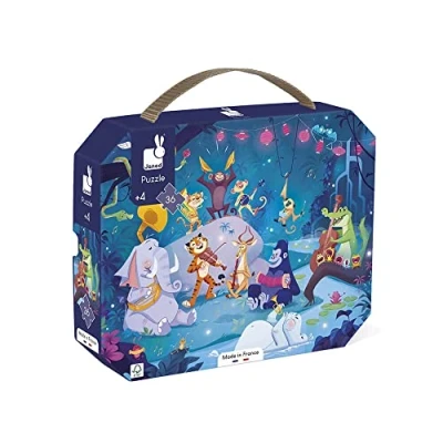 Image de Janod Zomerfeest Puzzle pour enfants, Taille: One Size, Multi coloured